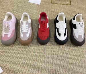 Tasarımcı Sıradan Ayakkabı Erkek Kadın Yastık Spor Ayakkabıları Retro Düşük Top Leisure Ayakkabı Büyük Kafa Ahlaki Eğitmenler Ekmek Kalın Düzenli Beyaz Ayakkabı