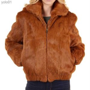 Женское пальто из искусственного меха с натуральным кроличьим мехом, зимняя женская холодная куртка, специальная акция, бесплатная доставка 2023 Fe, роскошное пальто для женщинL231016