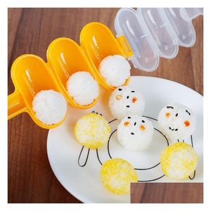 Altro Bakeware Sushi Maker Roller Hine Stampo Cucina Bento Accessori Onigiri Rice Ball Shaker Fare Drop Delivery Home Garden Dinin Dh3Z8
