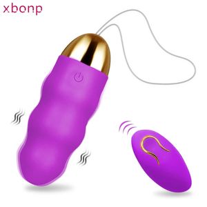 Игрушки для взрослых Xbonp 18 лет Любовь Яйцо Вибратор Женские носимые трусики Беспроводной пульт дистанционного управления Пуля Вагина Мяч Секс-игрушка 231017