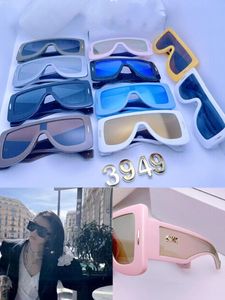 Erkekler ve Kadınlar İçin Tasarımcı Güneş Gözlüğü Güneş Koruyucu Güneşlik Büyük Çerçeveli Vintage Polarize Işık Moda Gözlükleri Box3949 ile Yüksek kaliteli