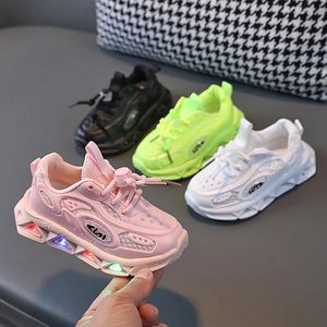 Сапоги для маленьких девочек, светодиодная обувь, светящиеся спортивные кроссовки для малышей, светящиеся кроссовки для мальчиков, 231017