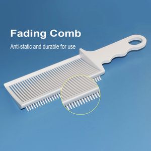 Escovas de cabelo Homens Flat Top Fading Comb Haircut Clipper Guia Comb Professional Barber Styling Tool Resistente ao calor Salon Fade Hair Brushes 231018