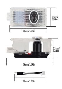 Araba Amblem LED Kapı Işık Projektör Lambası Otomatik Hoş Geldiniz BMW X1 E84 X3 E83 F25 M3 E90 E91 E60 E70 X5 X65664095