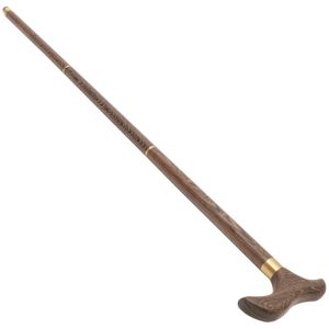 Trekking Poles Three-section Crutches Camping Walking Stick Handle Hiking Pole Wooden Alpenstock Trekking Cane Exquisite 231018