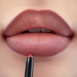 Lip Pencils 12 Colors Matte Lipstick Pen Nude Pink Matte Smooth Lip Gloss Waterproof Long Lasting Lipstick Pencil Lip Liner Pen Lip Makeup 231017