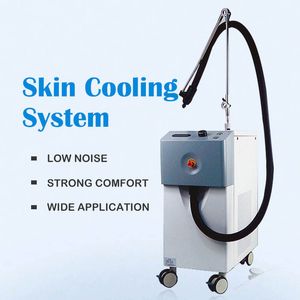 Yeni Teknik Ağrı Serbest Bırakma Soğutma Sistemi Hava Kriyoterapisi Cilt Pikosaniye Lazer Dövmesi için Soğutucu Makinesi Çıkarma Tedavi Kullanımı