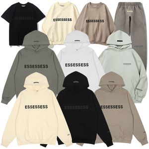 21SS T-Shirt Shorts Hoodie Herren Damen Angst vor Gott Essentials Designer Pull-Over Hoodies Pullover Kleidung Brief Aufkleber Sweatshirts