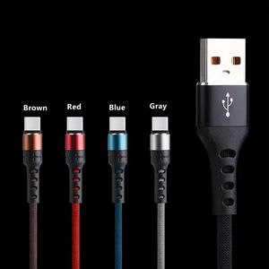 1M 3FT Fast Charger Cable 3A Micro USB Type C Data Cable For Samsung S10 Note10 s9 Huawei Moto Xiaomi Phone Charge Cord