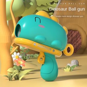 Детские игрушечные пистолеты-динозавры, выброс липкого мяча, дартс, мишень, детская уличная мультяшная забава, спортивные игры-стрелялки, игрушечные пистолеты