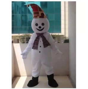 Cadılar Bayramı Snowman Maskot Kostümleri Karnaval Hallowen Hediyeleri Yetişkinler Fantezi Parti Oyunları Kıyafet Tatil Kutlaması Karikatür Karakter Kıyafetleri
