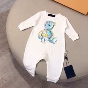 V designer de luxo macacão do bebê conjuntos recém-nascidos macacões marca meninas meninos roupas macacão macacão crianças bodysuit para bebês