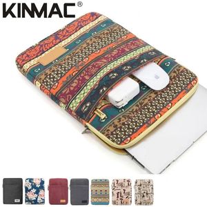 Laptop Bags Kinmac Brand Laptop Bag 12 13.3 14 15.4 15.6 Inch Shockproof Lady Man Sleeve Case For MacBook Air Pro M1 Computer PC Notebook 231019
