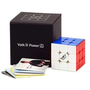 Волшебные кубики The Valk 3 Power M Valk 3 M Мини-размер Elite M Speed Магнитный магический куб Mofangge Qiyi Игрушка для соревнований WCA Puzzle 231019