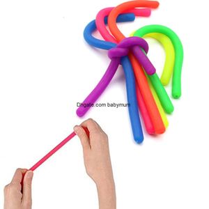 Мягкая резиновая лапша, эластичная веревка, игрушки, растягивающаяся веревка, декомпрессионная игрушка, эластичная веревка, снятие стресса, вентиляционные игрушки 0051