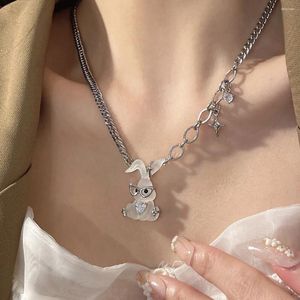 Ожерелья с подвесками, модное милое крутое ожерелье в стиле панк, хип-хоп, индивидуальное ожерелье для женщин, друзей, аксессуары для барной одежды