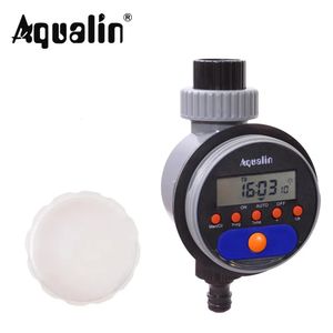 Watering Equipments Automatic LCD Display Timer Electronic Home Garden Ball Water For Irrigation 21026 Upgrade # 21526 231019