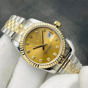 наручные часы женские водонепроницаемые автоматические часы с датой 36 мм 31 мм из нержавеющей стали светящиеся женские складные часы с пряжкой классический подарок montre de luxe