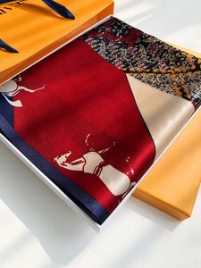 Шарфы Шарф и шали из 100% чистого шелка, женские накидки из натурального шелка Ханчжоу, платки с принтом, шарфы, шелковый натуральный платок Femme 231021