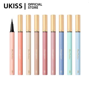 Göz farı ukiss sıvı eyeliner kalemi su geçirmez ve ince kafalı yeni başlayanlar için uzun zamandır uyum 231023