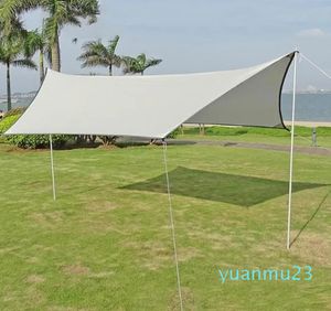 Çadırlar ve barınaklar kamp tente güneş kremi katlanabilir altı köşe güneş barınağı genişletilmiş su geçirmez piknik sırt çantası ekipmanı