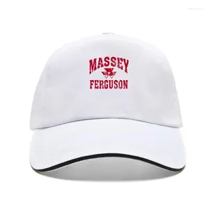 Top Caps Erkekler Bill Hat Massey Ferguson Gri Yolculuk Logo Beyzbol S Güneş Koruyucu Pamuk Dip Dış Mekan Şapkaları Kadınlar