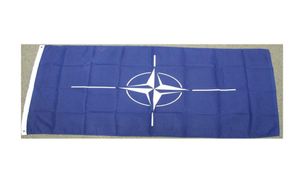 Флаг НАТО 3x5 футов 150x90 см, полиэстер с цифровой печатью, для наружного использования в помещении, подвесной клубный баннер и флаги Whole4398752
