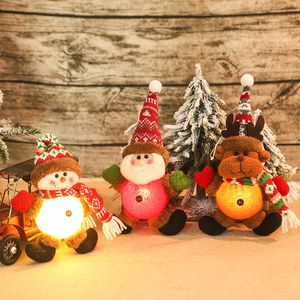 Işık, yaşlı adam, kardan adam, geyik, bebek kolye, Noel ağacı dekorasyon kolye, bebek ile yaratıcı ve sevimli Noel makaleleri