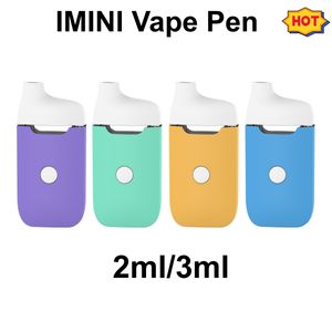 Premium Imini пустое предварительное разогрев одноразовый 2 мл 3 мл Vape Pen Box Cartridges E -сигареты Толстые масля