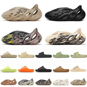 Eva köpük koşucu terlik ayakkabıları adilette 22 slaytlar erkek kaydırıcılar tasarımcı kadın terlikler sandaletler çöl kum büyüsü kireç siyah gri pantoufle platform sandallar