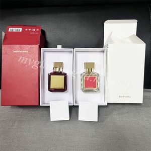 Kadın Parfüm 70ml 2.4fl.oz Erkekler İçin Parfümler Kırmızı Beyaz 2 Renkleri Perakende Kutusu