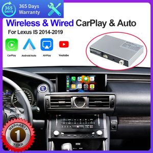 Lexus için Yeni Araba Kablosuz Carplay Modülü, Android Auto Mirror Link Airplay Araba Oyun İşlevleri ile 2014-2019