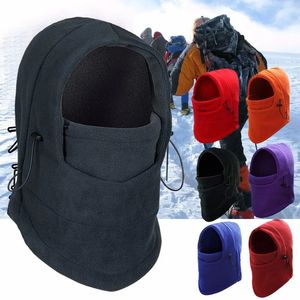 Bisiklet kaskları Kış Polar Beanies Erkekler için Kızlar Açık Bebek Şapkaları Kaputlu Kids Boyun Boyun Isı Balaclava Çocuklar Kapak 231023