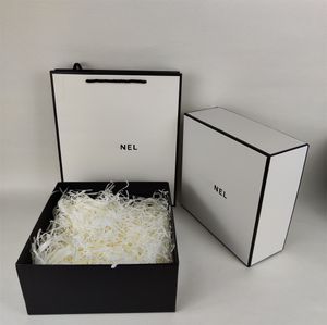 Embalagem de presente de designer grande capacidade caixa de perfume branco conjunto bolsa caixa de presente caixa de embalagem de cosméticos