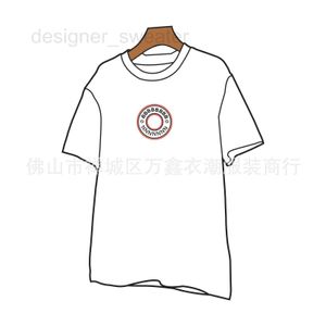 Erkek Tişörtleri Tasarımcı Mikro Etiket Çemberi Kısa Kollu UNISEX GOODEX Pamuk Çok yönlü Yuvarlak Boyun T-Shirt 6t62