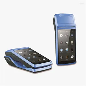 Android 8.1 3G Kablosuz Wifi Bluetooth Handheld PDA Yazıcı Pos Terminal Dokunmatik Ekran Yerleşik Barkod Tarayıcı NFC Kart Okuyucu