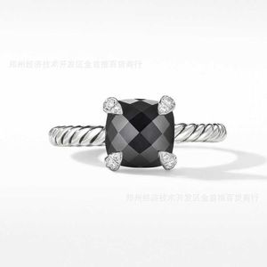 Dy Ring Tasarımcı Klasik Takı Moda Moda Takı Kadınlar Halka Dy 925 STERLING Gümüş Zirkon Yüzük Popüler Düğme Halkası Noel Hediyeleri Takı Lüks Aksesuarlar