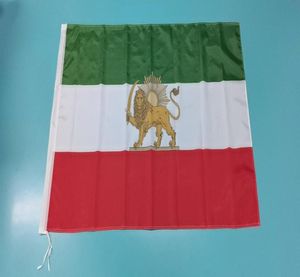 Старый иранский лев 3x5 футов, украшение для флагов, 100D полиэстеровые баннеры, яркие цвета для дома и улицы с двумя латунными втулками6655080