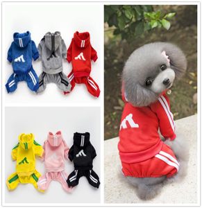 DHL designer pet dog clothes Winter Warm Pet Dog Jacket Coat Puppy Clothing Hoodies For Small Medium Dogs Puppy Yorkshire Outfit1843197