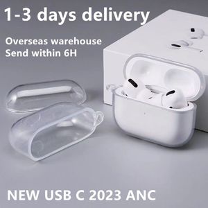 AirPods Pro 2 2023 için USB C 2. Nesil Kulaklık Aksesuarları AirPods 3 Koruyucu Kapak Kulaklıkları Bluetooth kulaklıklı kordon