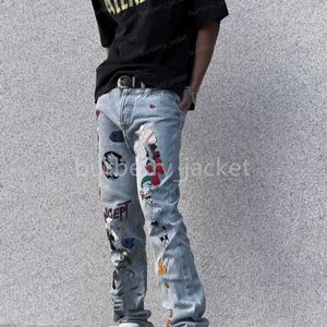 Mens Jeans Chromees Designer Make Old Washed hearts Jeans Chrome Straight Trousers Heart Cross Embroidery Letter Prints Casual for Women Men Graffiti Pants