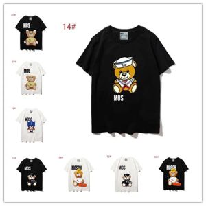 Sunmmer Womens Mens Designers T Shirts Tshirts Fashion Letter Printing Short Sleeve Lady Tees Luxurys Casual Clothes Tops T-shirts Clothing Moschino01#