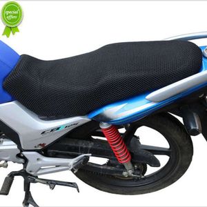 Yeni Universal Motosiklet Koruyan Yastık Koltuk Kapağı Net 3D Mesh Eyer Koltuk Kapağı Elektrikli Bisiklet Scooter Yalıtımı Yastık Kapağı