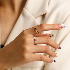 Обручальные кольца Высокое качество Multi Love Heart Ring для женщин Бесплатные подарки оптом Оптовая продажа ювелирных изделий из нержавеющей стали 3 мм Прямая поставка поставщиков