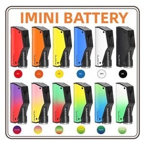 Orijinal Imini Mod Pil Alt Ayar Voltaj Ego VV Vape Kalem Pil 510 İplik Değişken Voltajı 3.3V-4.8V 500 MAH 510 VAPER PERSE KARTRUDUĞU USA Depo