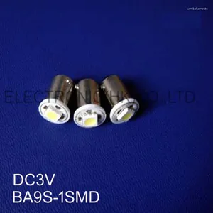 Yüksek kaliteli DC3V BA9S 3V LED ampul Bax9s 1815 1895 T4W Gösterge Lambası T11 UYARI 20PC/LOT
