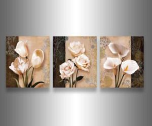 3 adet duvar sanatı modern soyut büyük ucuz çiçek siyah ve beyaz ağacı tuval üzerine yağlı boya boyama ev dekorasyon poster4884294