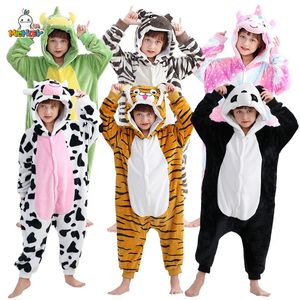 Pajamas MICHLEY Halloween Flannel Hooded Children Blanket Sleepers Winter Clothes Jumpsuit Sleepwear Robe Pajamas Costume For Boys Girls 231025