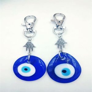 Hamsa El Antika Gümüş Keychain Yahudi Sembolleri Kabbalahglass Anahtarlar İçin Kötü Göz Araba Torbası Tahıl Key Ring Çanak Çift Key Chai3000