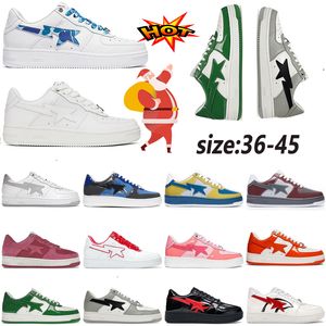 with Box Designer Casual Shoes Mens Womens Sk8 Skate Shoe Men Women Bapestass Camouflage Low Outdoor Sports Sneakers Eur35-46